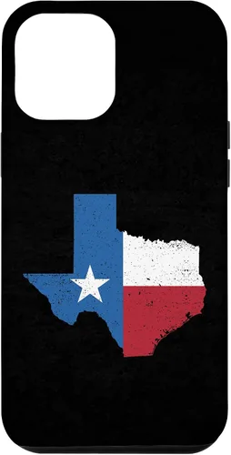 Vista 26 de Funda para iPhone 17 con la bandera del estado de Texas, diseño vintage de Texas, Estados Unidos
