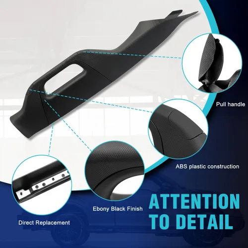 Vista 5 de Manija de Agarre del Pilar A Interior Compatible con Ford F-250 F-350 F-450 F-550 Super Duty 2011-2016, BC3Z-2503598-AB