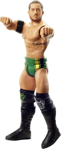 Vista 2 de WWE Kyle O'Reilly - Figura de acción de la serie 124, figura de acción posable de 6 pulgadas, coleccionable para edades de 6 años en adelante
