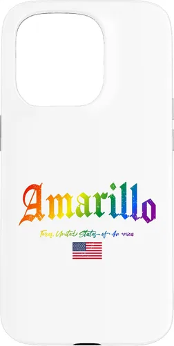 Vista 14 de iPhone 16 Amarillo Gothic Design Lgbtqai+ rainbow Version Case