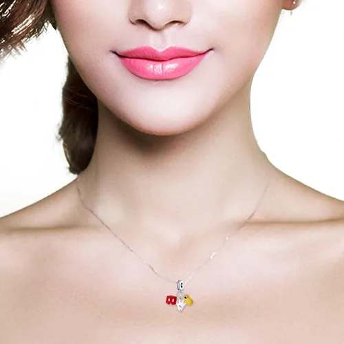 Vista 109 de LNQOBU Happy Life - Colgante para pulseras de abalorios, plata de ley 925 para mujer (con un espaciador de cuentas)