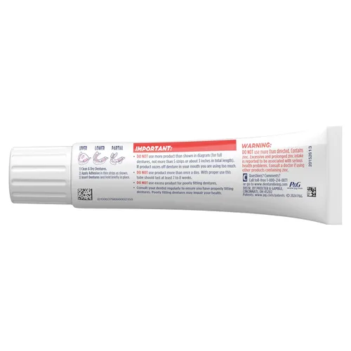 Vista 11 de Fixodent Ultra Max Hold - Adhesivo para dentaduras postizas, 2.2 onzas, (el embalaje puede variar)