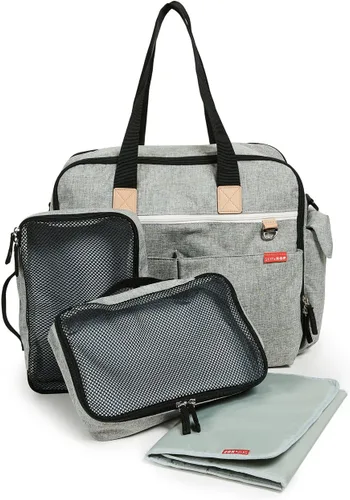 Vista 3 de Skip Hop Bolsa de viaje y bolsa de pañales de viaje para fin de semana