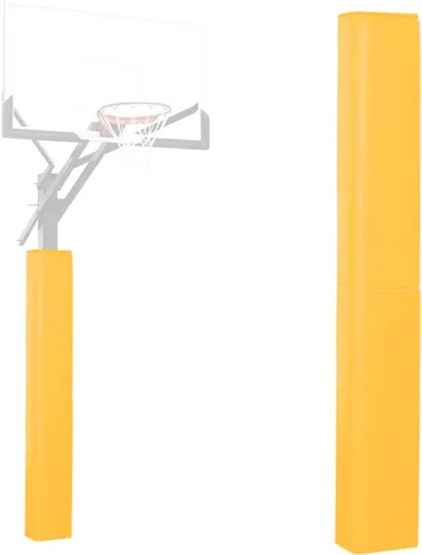 Vista 12 de Almohadillas de poste cuadrado para bastón de baloncesto, de lujo, resistente a la intemperie, poste de acolchado de 2/4 pulgadas de grosor