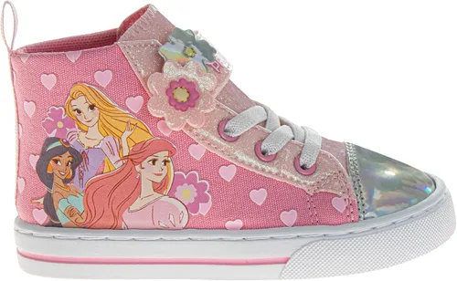 Vista 2 de Minnie Mouse Frozen Encanto - Tenis casuales de lona para niños y niñas Anna Elsa Maribel (tallas 6-12 para niños pequeños - niño pequeño)
