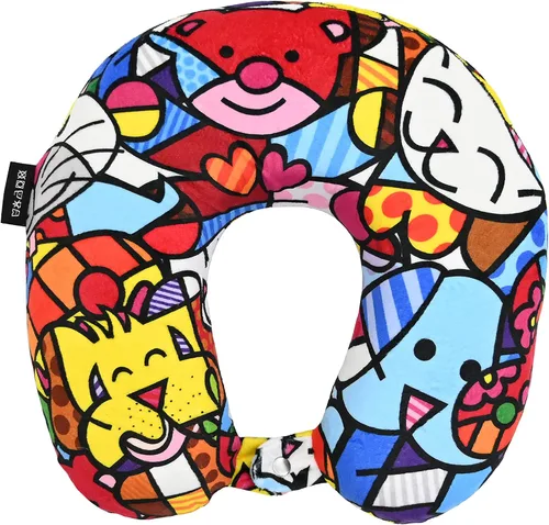 Vista 8 de Britto Romero Travel Neck Pillow - Mejores amigos