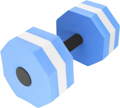 Vista 6 de Mancuernas de agua para aeróbic acuático y fitness, equipo de yoga, 1 unidad, cinturón de flotabilidad para esnórquel