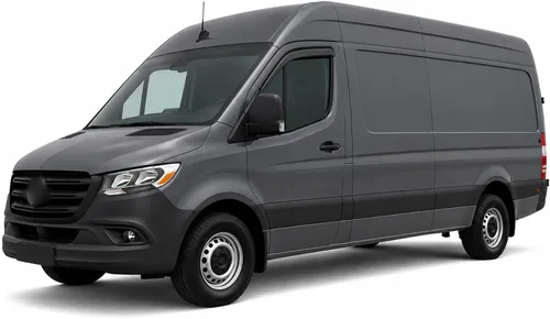 Vista 2 de Black Horse Off Road [BHOR] Protectores de lluvia / deflectores de viento compatibles con Mercedes Sprinter 1500 19-25 19-25 Mercedes Sprinter