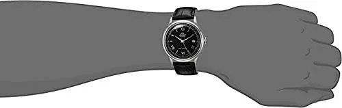 Vista 8 de Orient Bambino Ver. 2' Reloj de vestir automático japonés de acero inoxidable y cuero para hombre