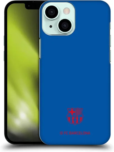 Vista 11 de Head Case Designs Funda rígida con licencia oficial del FC Barcelona Barca Crest y compatible con Apple iPhone 13 Mini