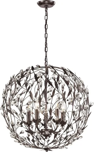Vista 9 de Elk Home 8058/3 Circeo - Candelabro de luz de 16 pulgadas de ancho y 3 pulgadas, color óxido profundo