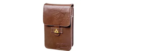 Vista 7 de PowerA The Legend of Zelda Adventurer's Pouch - Nintendo 3DS Wii GameCube - Brown