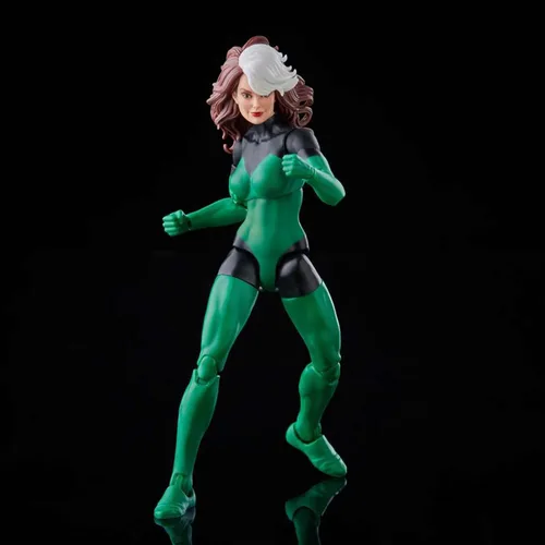 Vista 4 de Marvel Legends Series Marvel's Rogue, Uncanny X-Men Figuras de acción coleccionables de 6 pulgadas, 2 accesorios