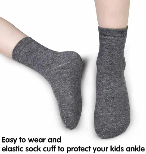 Vista 3 de Calcetines para niños calcetines para recién nacidoniños pequeños para niños y niñas calcetines atléticos acogedores 24 pares 0-13 años