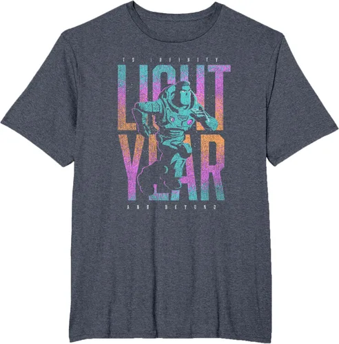 Vista 47 de Disney Pixar Lightyear Buzz Lightyear To Infinity And Beyond Camiseta, Negro
