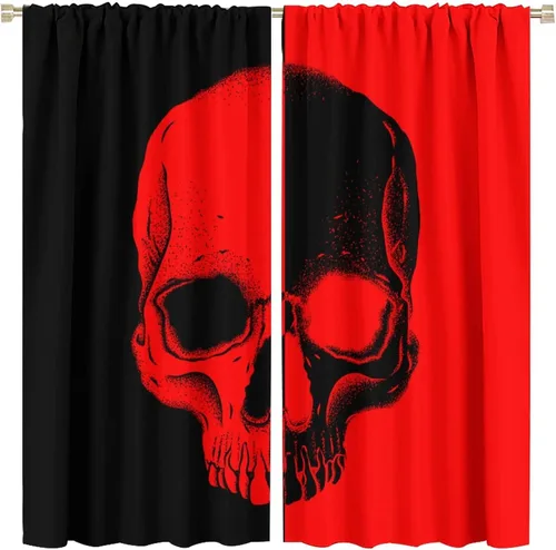 Vista 41 de Cortinas opacas de vaquero americano para sala de estar, atardecer occidental, rústico, vaquero, equitación, cortinas de ventana, aislamiento