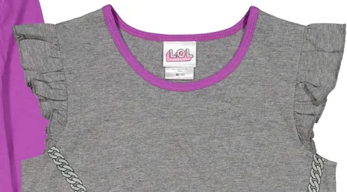 Vista 5 de L.O.L. Surprise! H.I.S. International - Juego de leggings mixtos y combinados, 4 piezas
