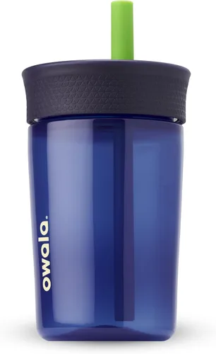 Vista 8 de Owala Vaso de 12 oz. - Acero Inoxidable - Badge Buddy