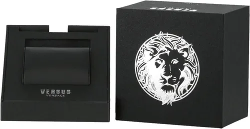 Vista 4 de Versus Versace Star Ferry Collection Reloj de lujo para mujer con una pulsera de oro rosa con una caja de oro rosa IP y esfera marrón, Marrón, Star