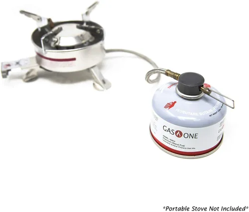 Vista 8 de Gas One Bidón de combustible de isobutano de mezcla de combustible para camping, 3.53 oz (paquete de 12)
