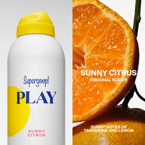 Vista 5 de Supergoop! PLAY SPF 30 Antioxidant Body Mist w/Vitamin C -Broad Spectrum Sunscreen Spray - Great for Active Days