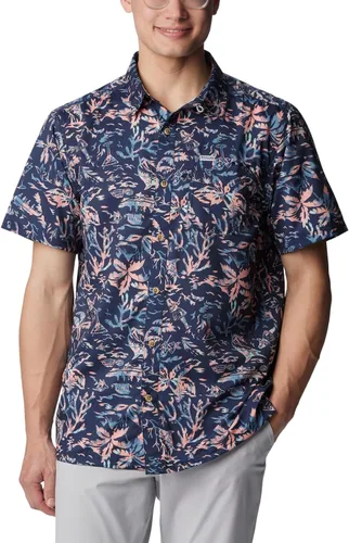 Vista 92 de Columbia - Camisa Super Slack Tide Camp de manga corta para hombre