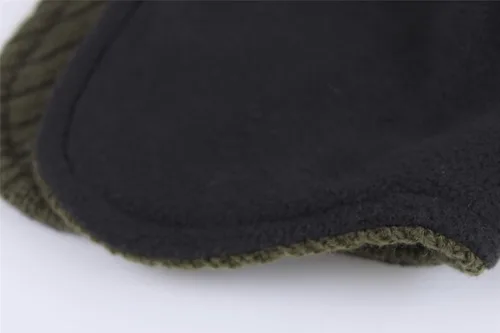 Vista 6 de Connectyle Gorro de invierno cálido para hombre, con forro polar y orejera, gorro diario
