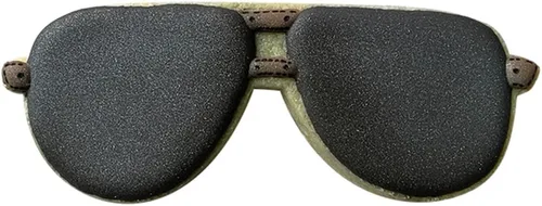 Vista 2 de LILIAO Cortador de galletas para gafas/gafas de sol, 5 x 2 pulgadas, acero inoxidable