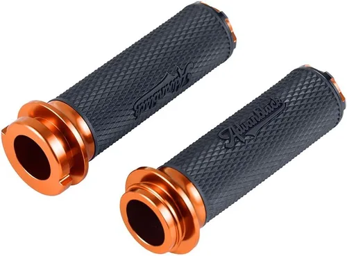 Vista 8 de Advanblack AXION Performance Grips, empuñaduras electrónicas de control del acelerador compatibles con Harley Touring Road Glide Street Glide Negro