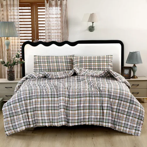 Vista 9 de SDIII - Juego de edredón de 3 piezas, tamaño twin, floral azul, de microfibra suave y ligera, edredón floral azul, juego de ropa de cama vintage