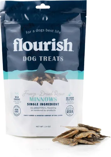 Vista 16 de Flourish Pets - Golosinas crudas liofilizadas para mascotas para perros (corazones de pollo, pequeño)
