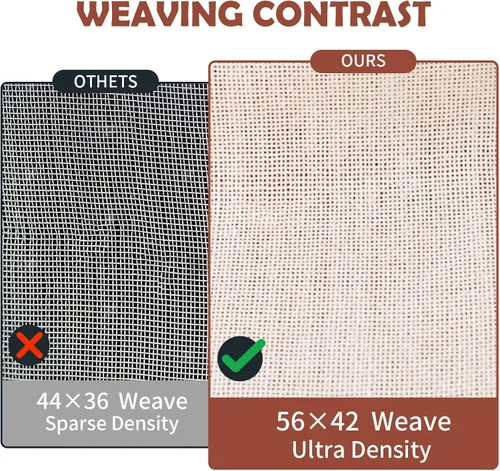 Vista 4 de 3 piezas de gasa reutilizable para colar de 20 x 20 pulgadas, gasas de grado 100 con bordes dobladillados, 100% algodón sin blanquear, colador