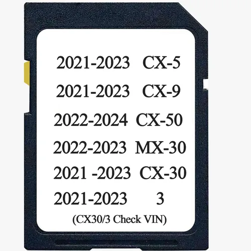Vista 8 de La última tarjeta SD de navegación GPS BHP166EZ1T se adapta para 3 6 CX-3 CX-5 CX-9 MX-5