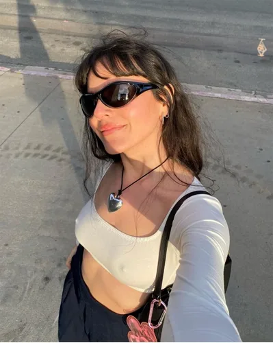 Vista 7 de ADE WU Gafas de sol Y2K de moda envolventes de moda deportivas gafas de sol gafas de sol futuristas