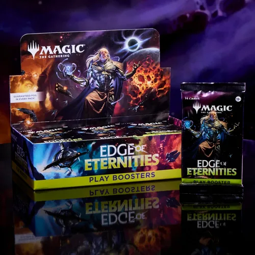 Vista 5 de Magic: The Gathering Edge of Eternities - Caja de refuerzo de juego (30 paquetes)