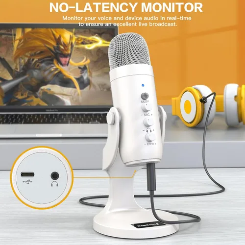 Vista 13 de ZealSound - Micrófono podcast para iPhone, PC y Android con reducción