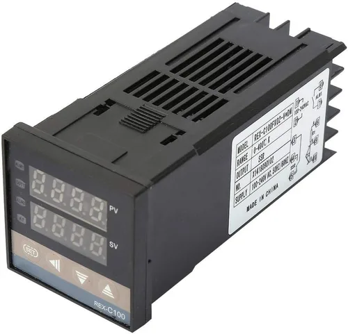 Vista 6 de AC 110-240V Digital PID Controlador de Temperatura Kits con Relé de Estado Sólido 25A + 3.3 ft M6 K Tipo Termopar