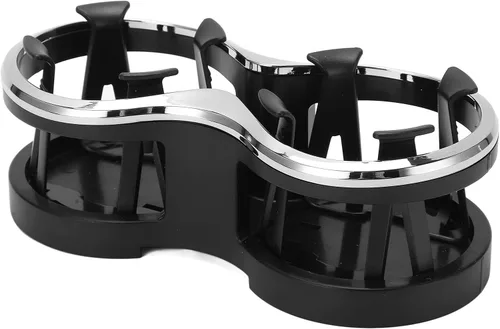 Vista 4 de Organizador de bebidas 2 en 1 Plug and Play, universal, grueso, multifunción, extensor de portavasos para latas de té con leche, cenicero