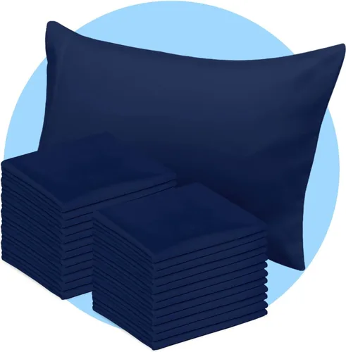 Vista 14 de Avalon Bedding Juego de 2 fundas de almohada de tamaño estándar color gris, mezcla de algodón de 200 hilos, suaves y transpirables, perfectas