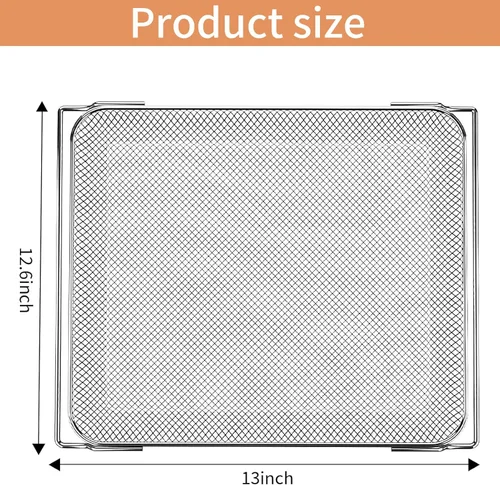Vista 2 de GWY Piezas de repuesto para Ninja DCT451 DCT401 DCT402BK Horno doble inteligente 12 en 1, 13 pulgadas × 12.6 pulgadas, accesorios de repuesto