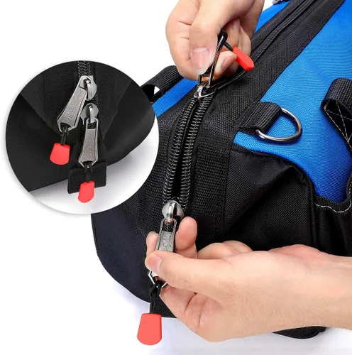 Vista 4 de Bolsa de herramientas de 18 pulgadas + 70 piezas de juego de enchufes de 1/4 pulgadas