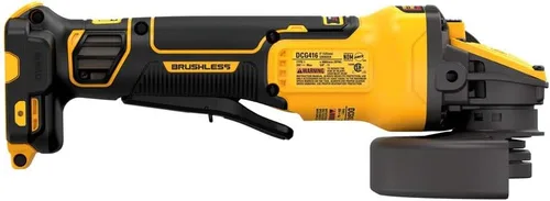 Vista 6 de DEWALT FLEXVOLT ADVANTAGE 20V MAX* Amoladora angular, interruptor de paleta, 4-1/2 pulgadas a 5 pulgadas, solo herramienta (DCG416B)