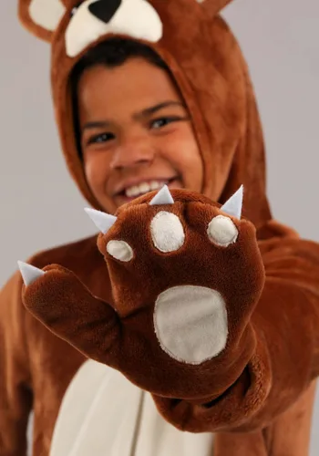 Vista 5 de Disfraz Infantil de Oso Teddy Salvaje Multicolor