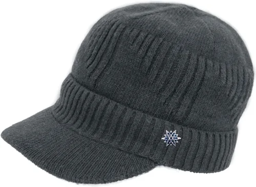 Vista 26 de Dahlia Gorro para hombre con visera - lana, sombrero de invierno con borde, forro polar