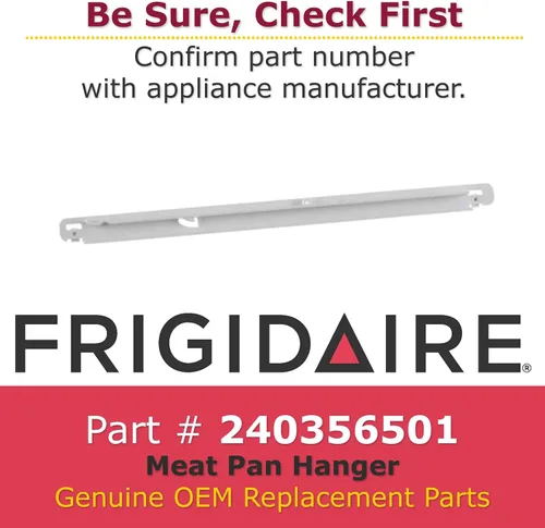 Vista 2 de Frigidaire 240356501 - Gancho para bandeja de carne.