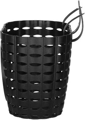 Vista 5 de Boys Bike Basket, Cute Bicycle Basket for Kids, Toddlers, Plastic Front Handlebar Basket for Scooter, Tricycle