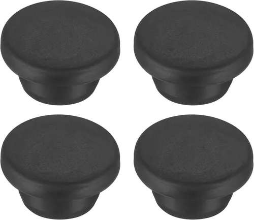 Vista 219 de MECCANIXITY - Tapones de silicona en forma de T (26mm, 1 pulgada de diámetro), color negro
