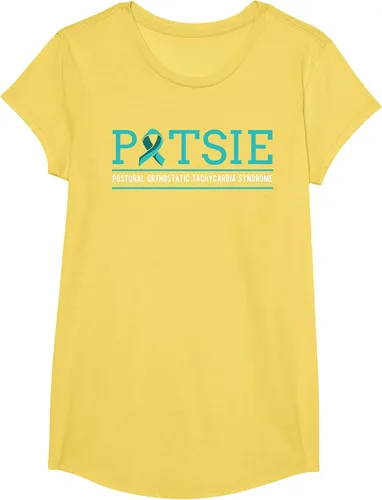 Vista 84 de POTS Dysautonomia Turquoise Ribbon Autonomic Dysfunction T-Shirt Asphalt Grey
