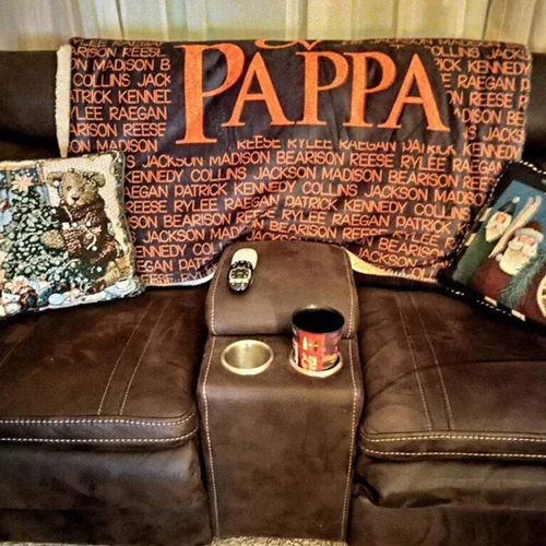 Vista 13 de Manta personalizada con nombre para bebés y adultos, manta personalizada con nombre para el día de la madre, el mejor regalo para mamá, papá, Abuela