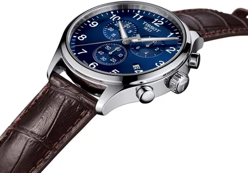 Vista 4 de Tissot Mens Chrono XL Stainless Steel Casual Watch Brown